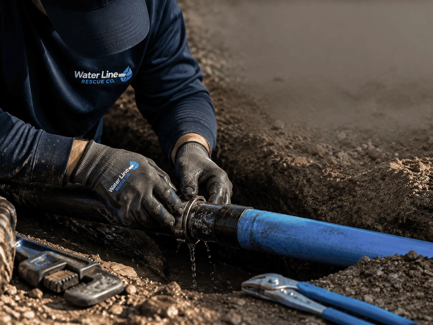 Why choose Water Line Repair in Hunter, AR